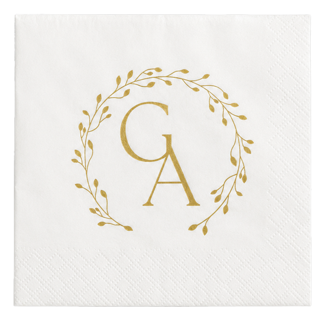 Personalisierte Serviette